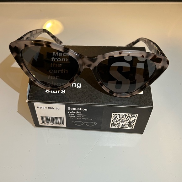 Sito Polarized Sunglasses- Grey Tortoise - Picture 2 of 2